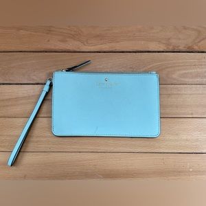 Kate spade New York Wristlet Wallet Light Blue